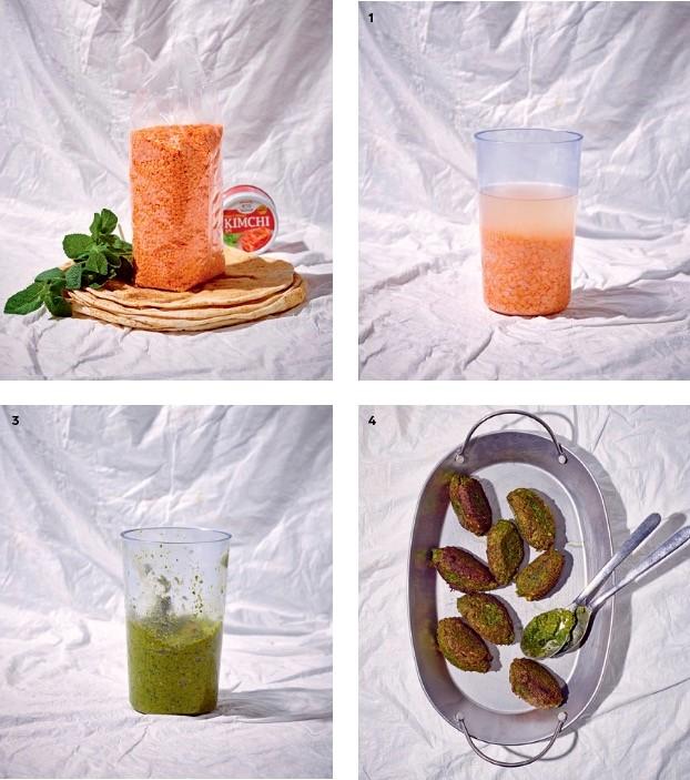 recept: falafel van rode linzen