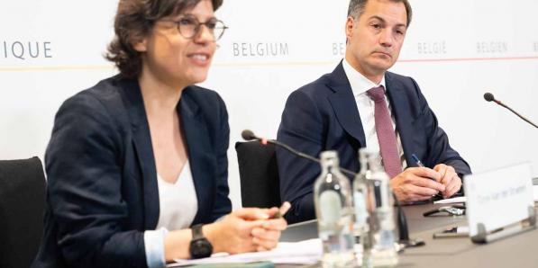 Tinne Van der Straeten et Alexander De Croo
