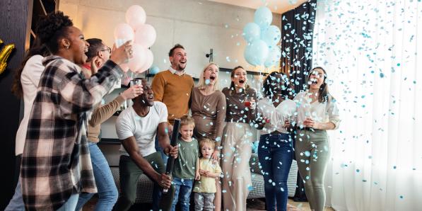 Gender reveal party