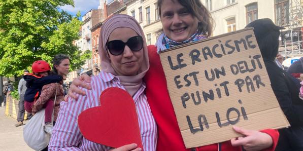 Molenbeek betoging