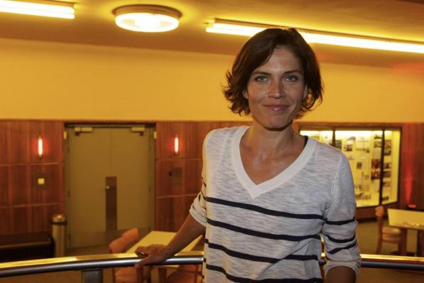 Actrice Joke Devynck (48) uit Poperinge zal de rol van de mama van Astrid vervullen.©NICOLAS MAETERLINCK BELGA